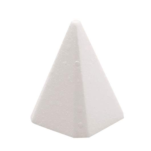 Styrofoam pyramid 12cm